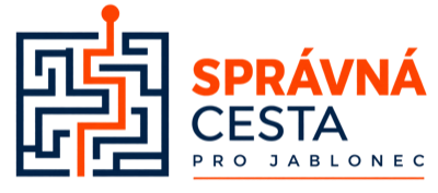 Logo SPRÁVNÁ CESTA pro JABLONEC